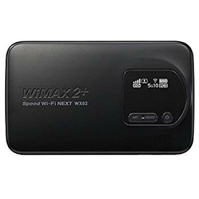 Speed Wi-Fi NEXT WX02 NAD32SKU（マットブラック）